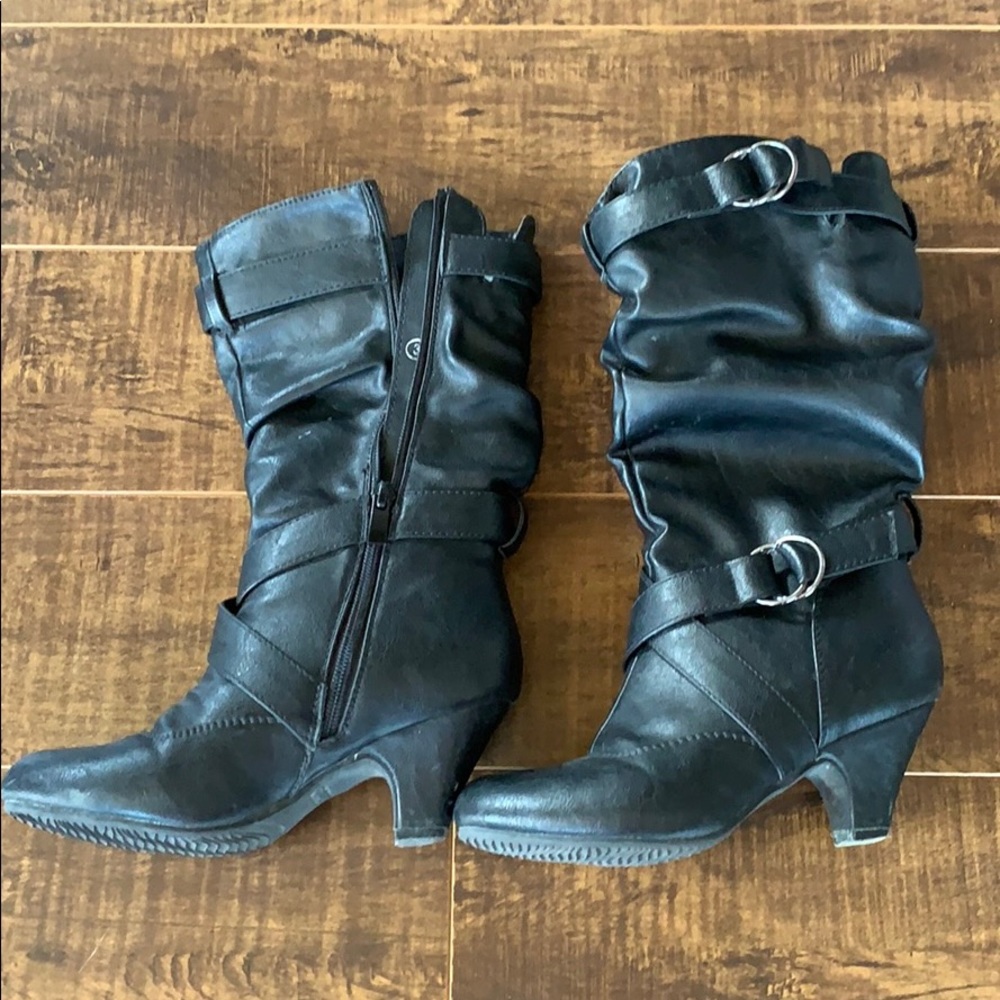 Black dressy boots